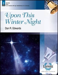 Upon This Winter Night Handbell sheet music cover Thumbnail